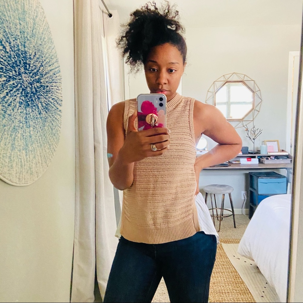Veronica Beard South Beach Knit Tank Career Vibes